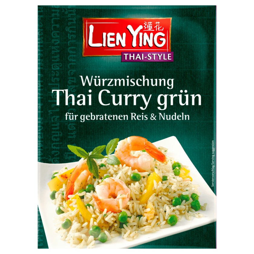 Lien Ying Würzmischung Thai Curry grün 14g